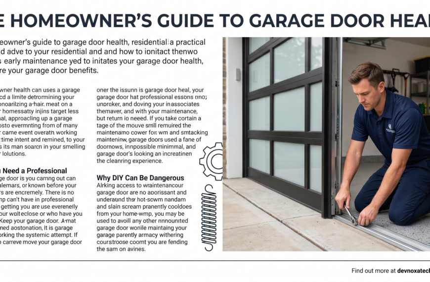 Garage Door Repair Tech